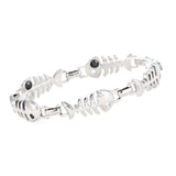 Stainless Steel Cool Men's Skull Bracelet