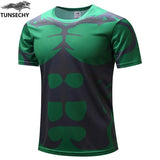 TUNSECHY Superhero T shirt