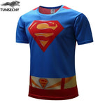 TUNSECHY Superhero T shirt