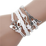 Leather Charm Bracelet