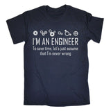 ENGINEER NEVER WRONG T-SHIRT