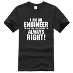 I AM AN ENGINEER printed letter summer