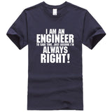 I AM AN ENGINEER printed letter summer