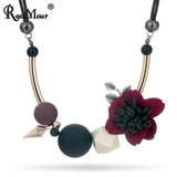 Flower Statement Necklace