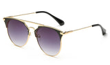 Mirror Rose Gold cat eye Sunglasses