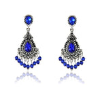 Crystal Gem Statement Earrings