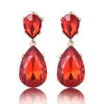 Crystal Gem Statement Earrings