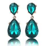 Crystal Gem Statement Earrings