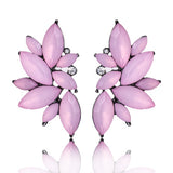 Crystal Gem Statement Earrings