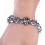 Scorpion Skeleton Skull Bicycle bracelet