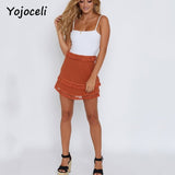 Sexy summer tassel skirt