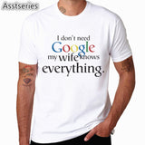 My Wife Husband Know Everything Funny T Shirt