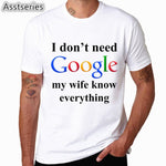 My Wife Husband Know Everything Funny T Shirt