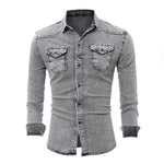 Denim Men Shirt