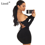 Liooil Sexy Strapless Bandage