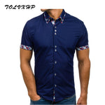 Men Shirt  Hot Brand Business Slim Fit