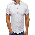 Men Shirt  Hot Brand Business Slim Fit