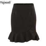 women slim mini skirt