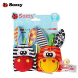 Sozzy Cartoon 4 piece Zebra