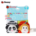 Sozzy Cartoon 4 piece Zebra