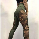 Push Up Camo Printed Leggings