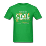 Gift Clothing T-Shirt Men Civil Engineer