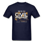 Gift Clothing T-Shirt Men Civil Engineer