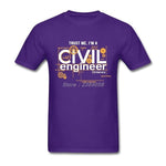 Gift Clothing T-Shirt Men Civil Engineer