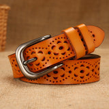 [DWTS]Belts Women Thin Genuine