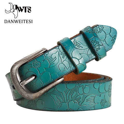 [DWTS]Belts Women Thin Genuine