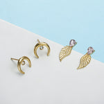 Wing earring set