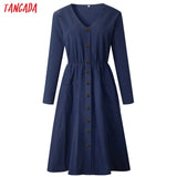 Tangada women midi dress