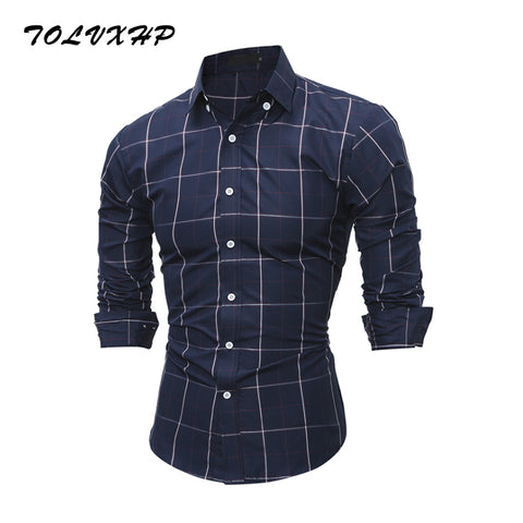 TOLVXHP New Fashion Brand 2018 Men Shirt