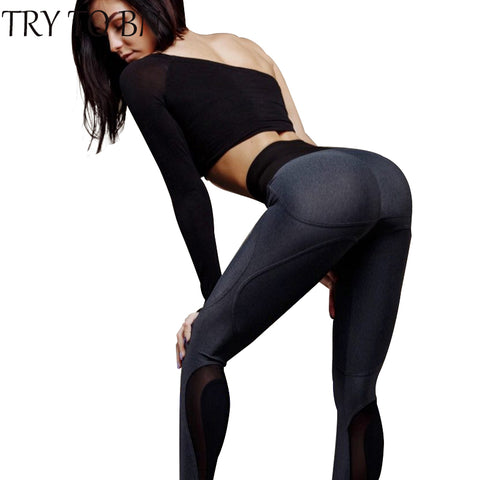 Leggings For Women Mesh Patchwork