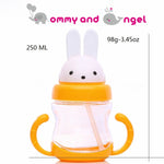 250ml Baby Feeding Straw Bottle